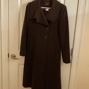 Cole Haan Women’s Brown Peacoat Wool/Cashmere